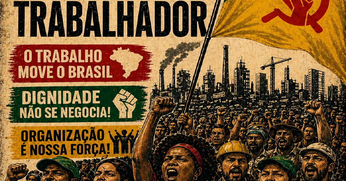 1º de Maio: O Povo nas Ruas, Não os Patrões no Poder!