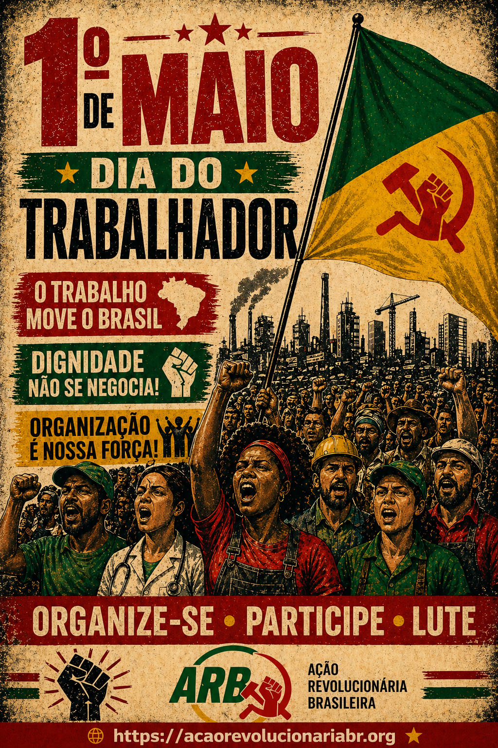 1º de Maio: O Povo nas Ruas, Não os Patrões no Poder!